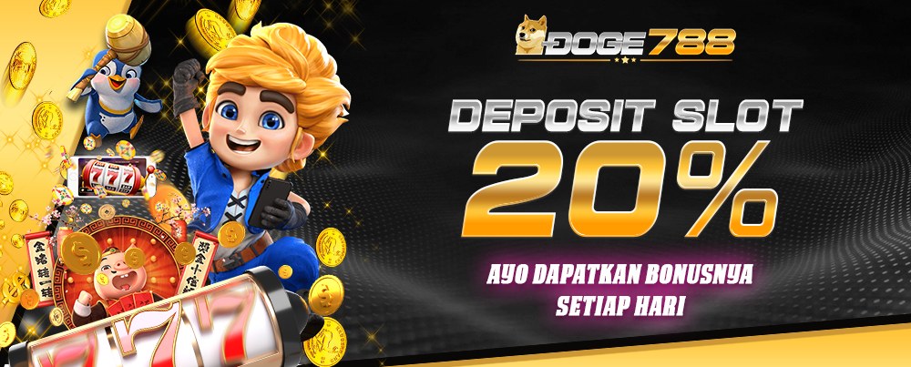 BONUS DEPOSIT HARIAN SLOT GAME 20%